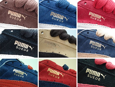 puma suede colours