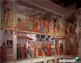 2. Técnicas y medios de la pintura y el dibujo Masaccio-Capilla+Brancacci