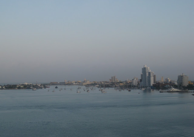 Blick auf Cartagena, Kolumbien Blick auf Cartagena, Kolumbien