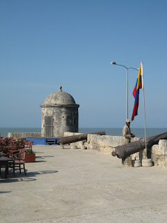 Stadtmauer Cartagena, Kolumbien Stadtmauer Cartagena, Kolumbien