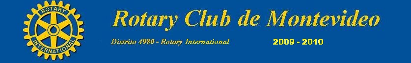 Rotary club de Montevideo 2009-2010