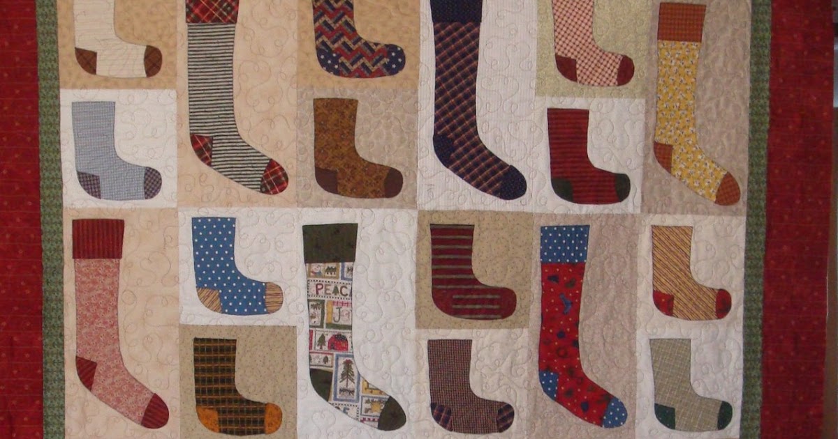 Quilt'N'Sanity Lost Socks Quilt