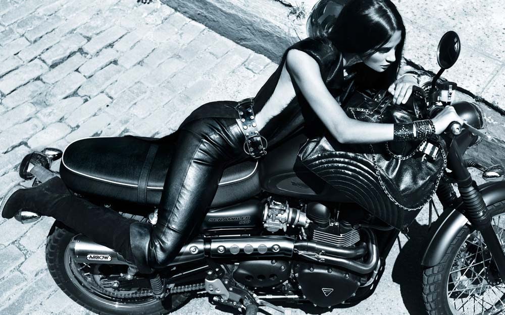 "Biker City" photographed by Serge Guerand (click to enla...