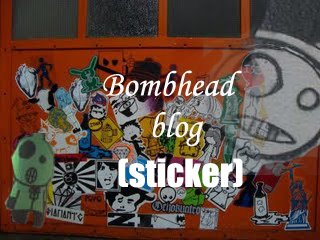 bombhead blog(sticker)