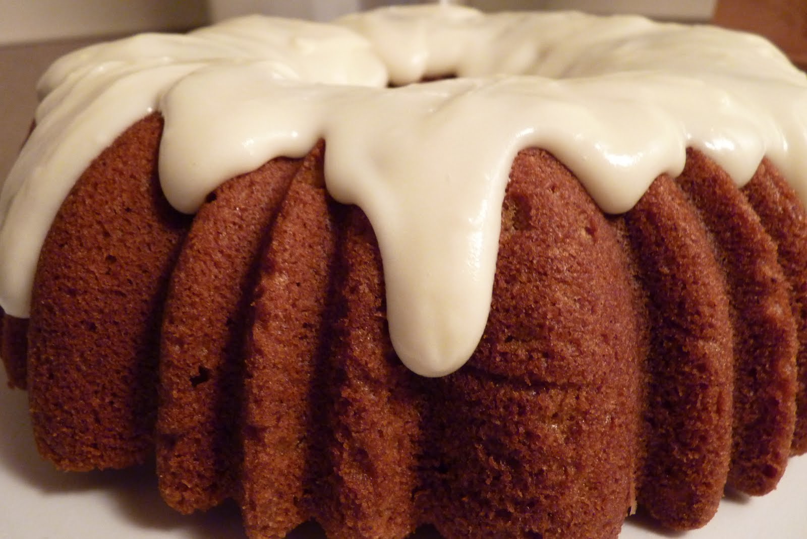 Pumpkin Bundt Cake with Cream Cheese Glaze