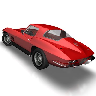 3D Model Chevrolet Corvette 1967