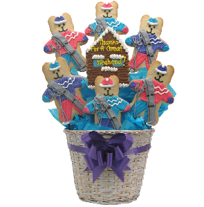 Thanks for the Ski Trip Cookie Arrangement