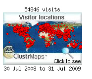 Blog Visits in 2008-2009