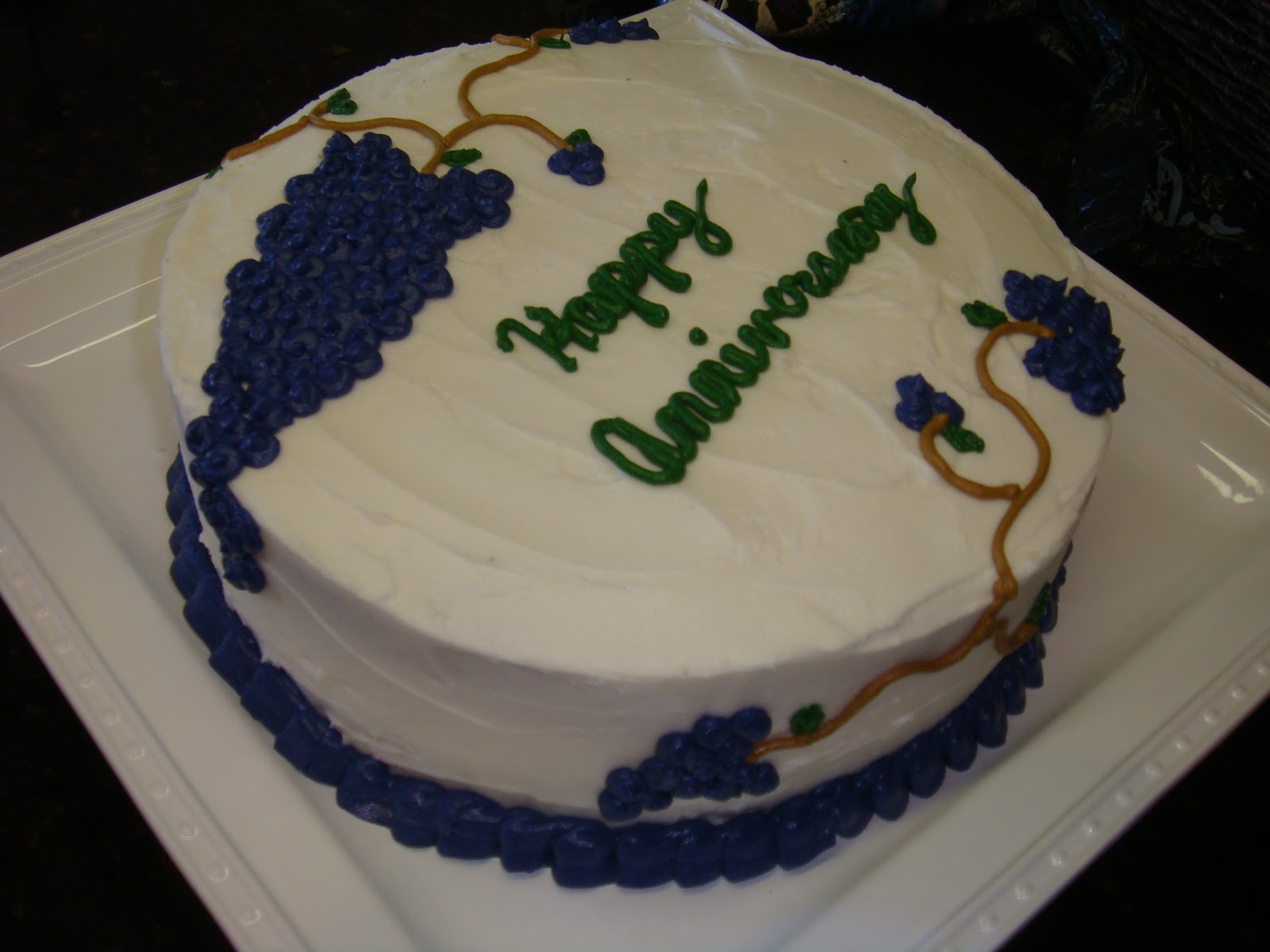 Anniversary Cakes For Mom And Dad. Anniversary. Birthday ...