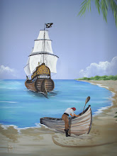 A boys mural