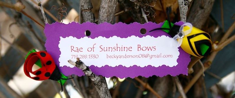 Rae of Sunshine Bows
