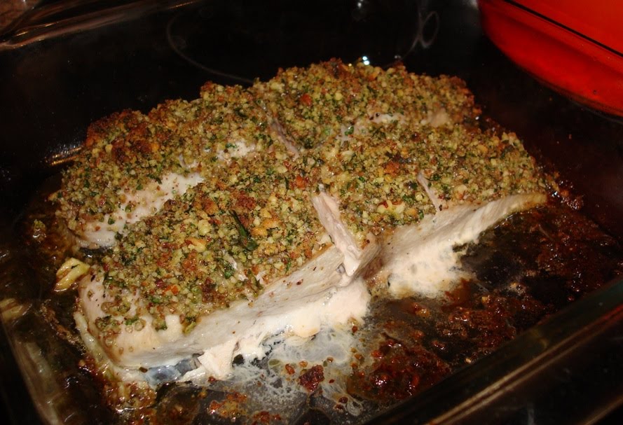 Freckled Citizen Pecan/ParsleyCrusted Mahi