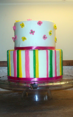 Baby Shower cake, pink cake, feminine cake, Las Vegas Wedding cakes