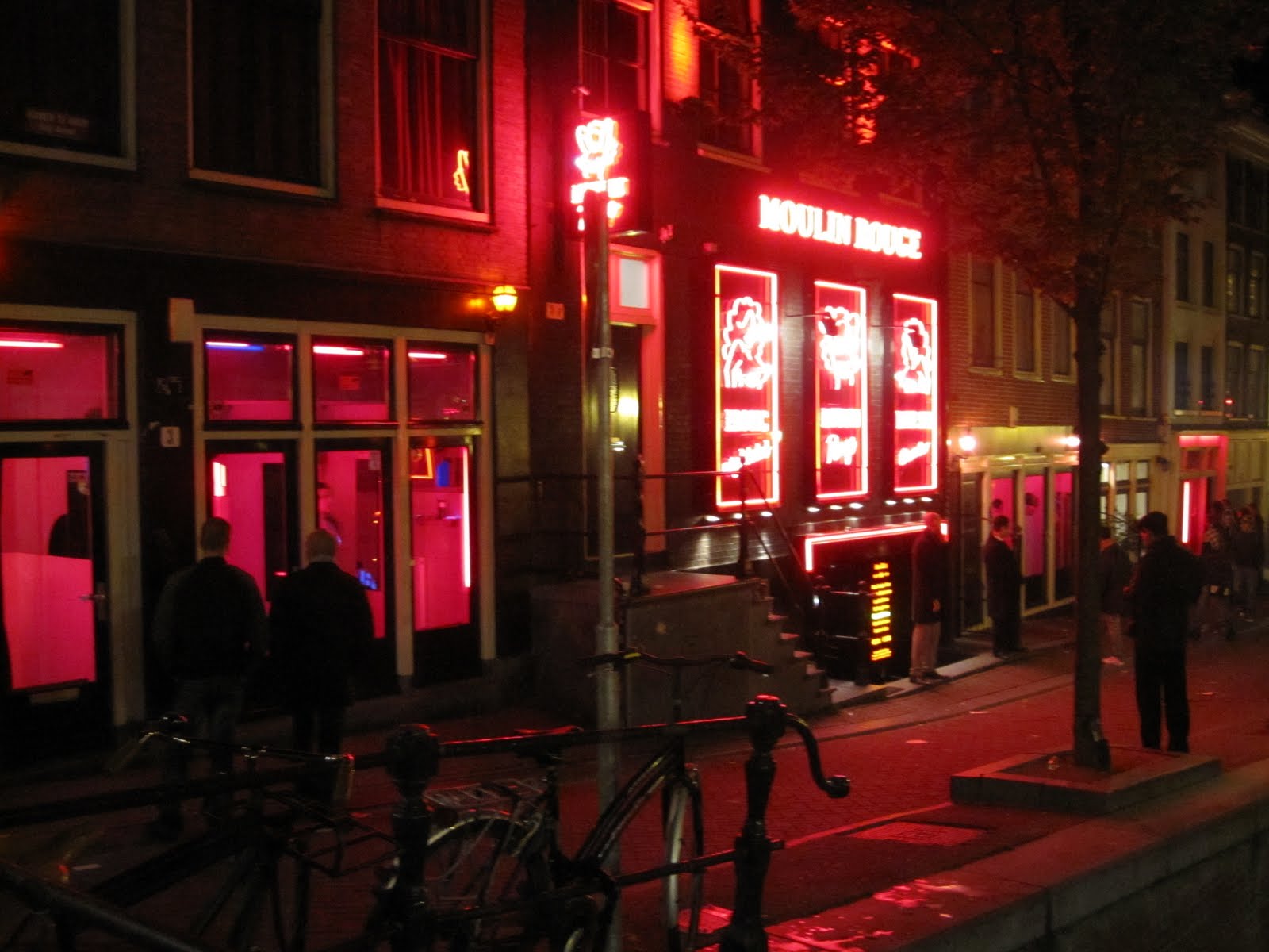 A pen and a passport. Amsterdam!