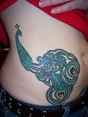 peacock tattoo bird tattoo