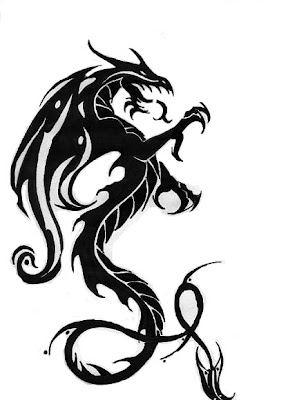 Welsh Dragon Tattoo Design