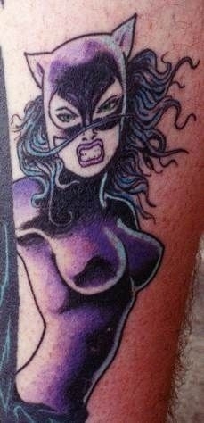 Bat Women Tattoo - Superheros Tattoo Design