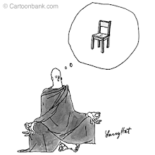 Meditating is not always easy.