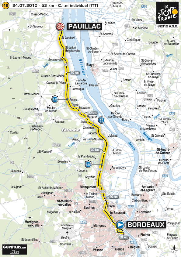 Mcduff S Food Wine Trail Tdf 2010 Stage 19 Bordeaux To Pauillac
