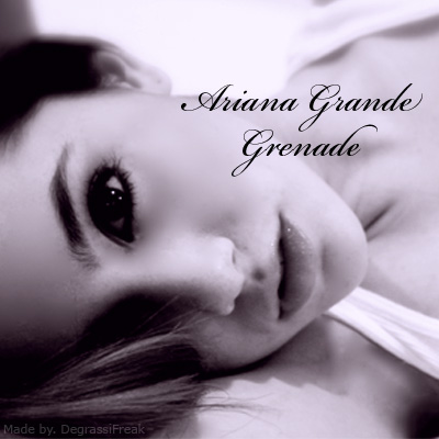 Ariana Grande's studio cover of Grenade by Bruno Mars