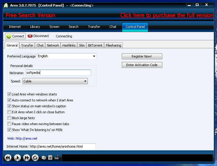 » Ares 3.1.5.3033 [Multilenguaje] FULL [ www.DescαrgαsUrbαиα.cσм