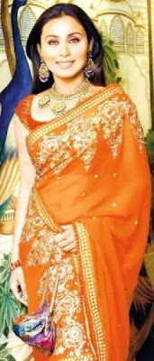 Rani Mukherjee Designer Saree picture Collection