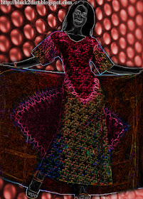 Digital Art, Photoshop Glowing Edges Art
