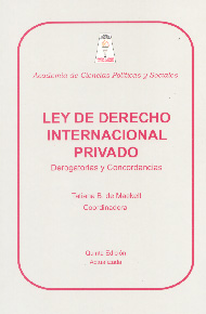 Ley de Derecho Internacional Privado