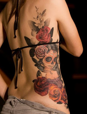 flowers tattoos on chest. Sexy Flower Chest Tattoos
