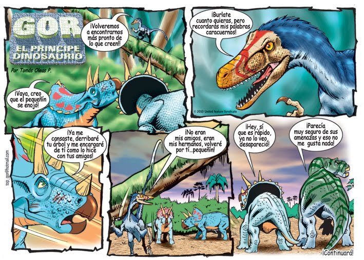 Go Toons: Gor, el príncipe dinosaurio y su creador