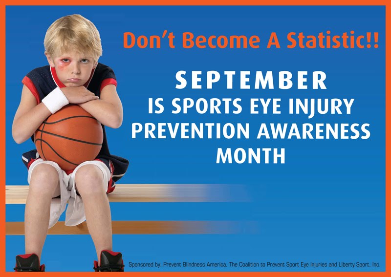 A Sight for Sport Eyes Sports Eye Injury Prevention Month