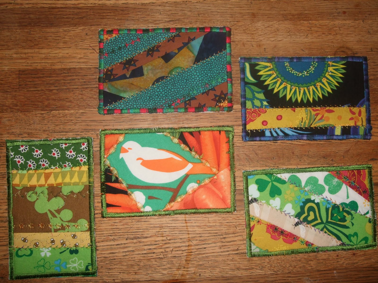 O'Quilts Fabric Postcards