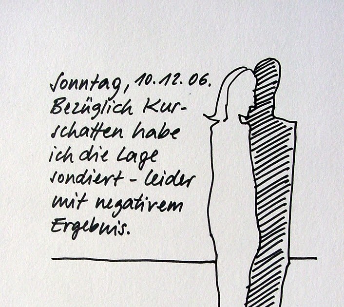 Kurschatten lustig