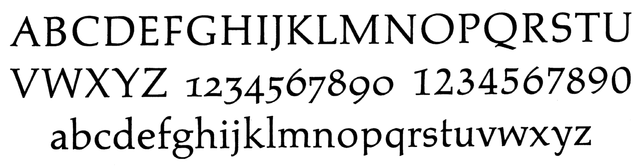 Font Palatino