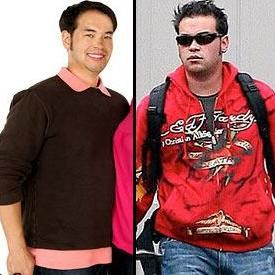 Then & now... our Jon Gosselin is all grown up. Into a d-bag.