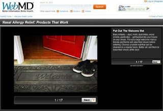 WebMD Nasal Allergy Relief: Keep Carpet Clean