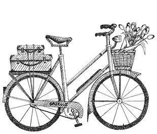 bicycle stamp