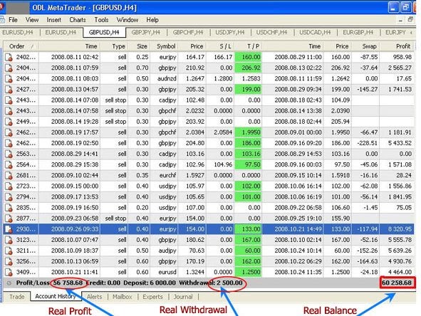 Forex real trade net