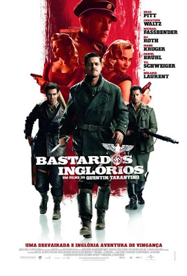 Filme Poster Bastardos Inglórios DVDRip RMVB Dublado