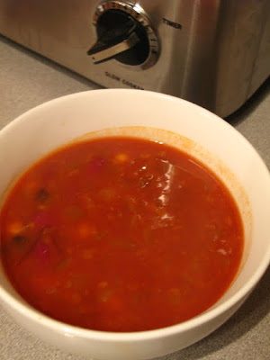three bean lentil soup