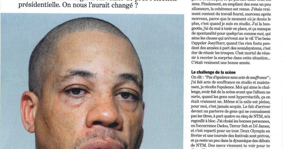 joey starr rencontre