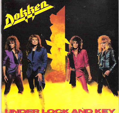 Mejores discos de hard rock 80's Dokken+under+lock+and+key+cvr
