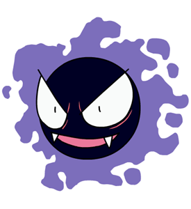 Casa mal assombrada Gastly