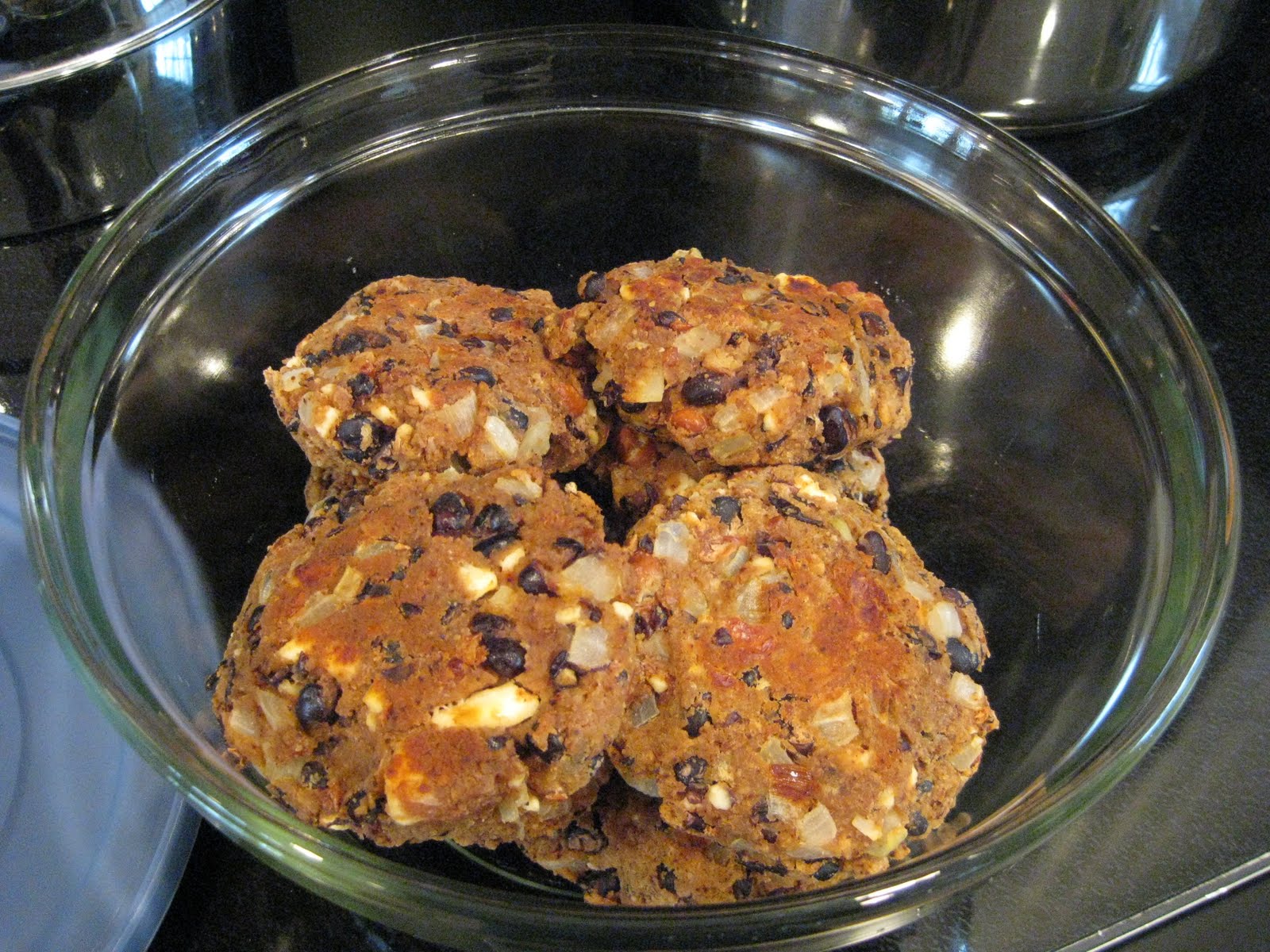 The Full Plate Blog followup to black bean cake recipe