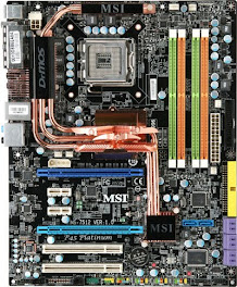 PLACA MÃE MSI P-45 PLATIUM