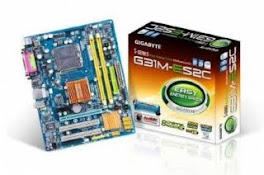 PLACA MÃE GYGABYTE G31M-ES2C SUPORTA 4GB DDR2.