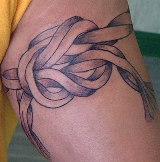 Ropes and Knots Armband Tattoo Design