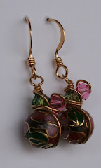 Cloisonne Earrings