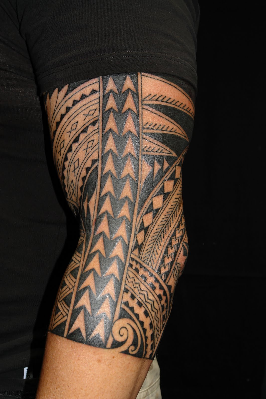 MAORI POLYNESIAN TATTOO: Polynesian Half Sleeve