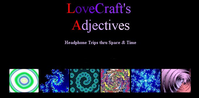 LoveCraft's Adjectives